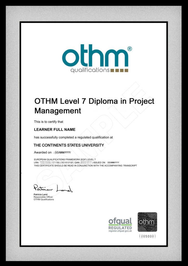 Othm Qualifications Uk Dual Degree Othm Qualifications Uk Dual Degree