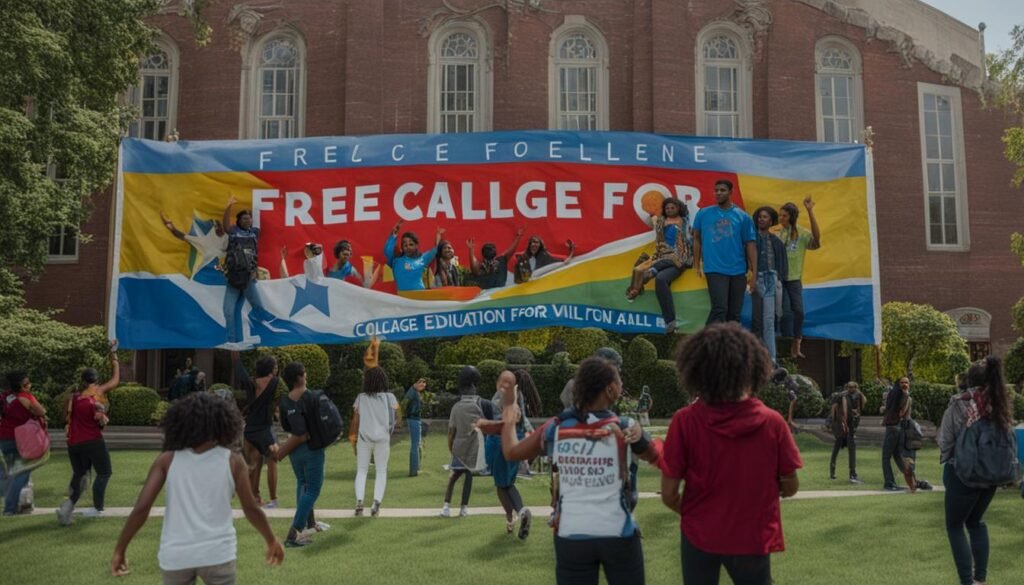 History of Free College in America