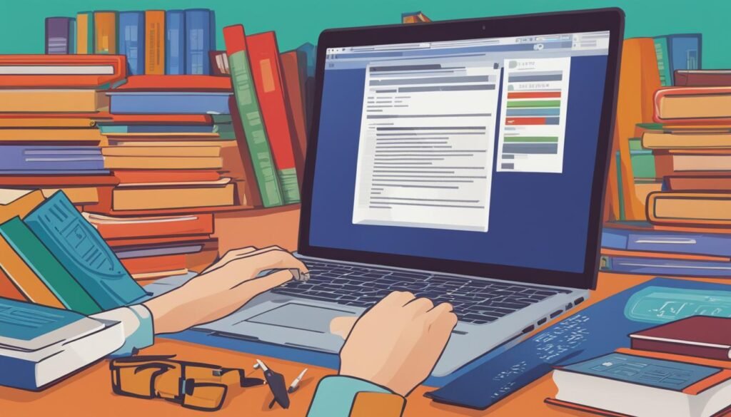 Researching available majors and career paths