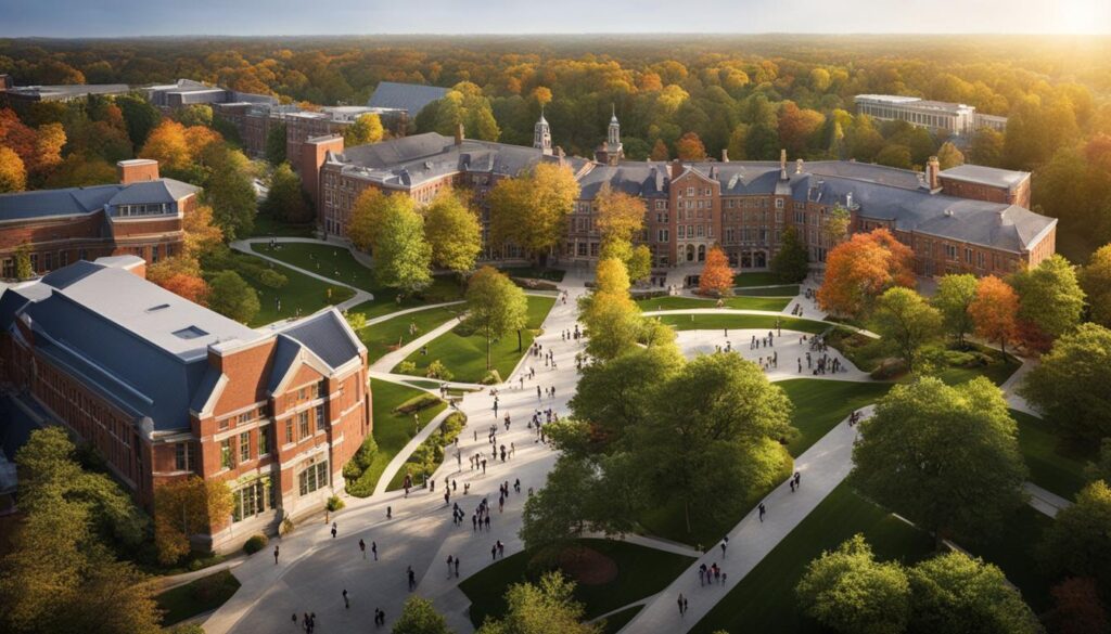 campus size comparison