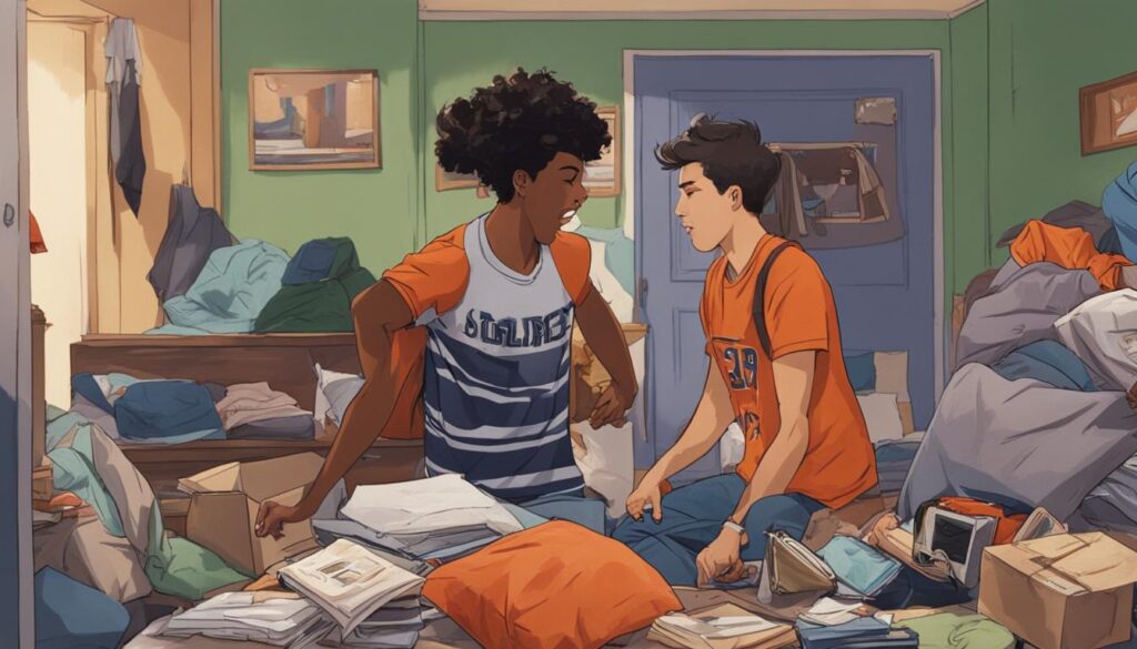 conflicts in college dorms