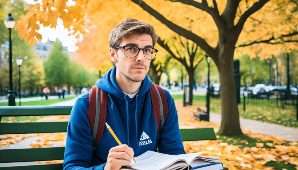 break between degrees