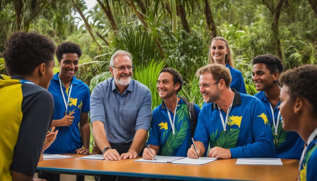 Australian High Commissioner's Encouragement