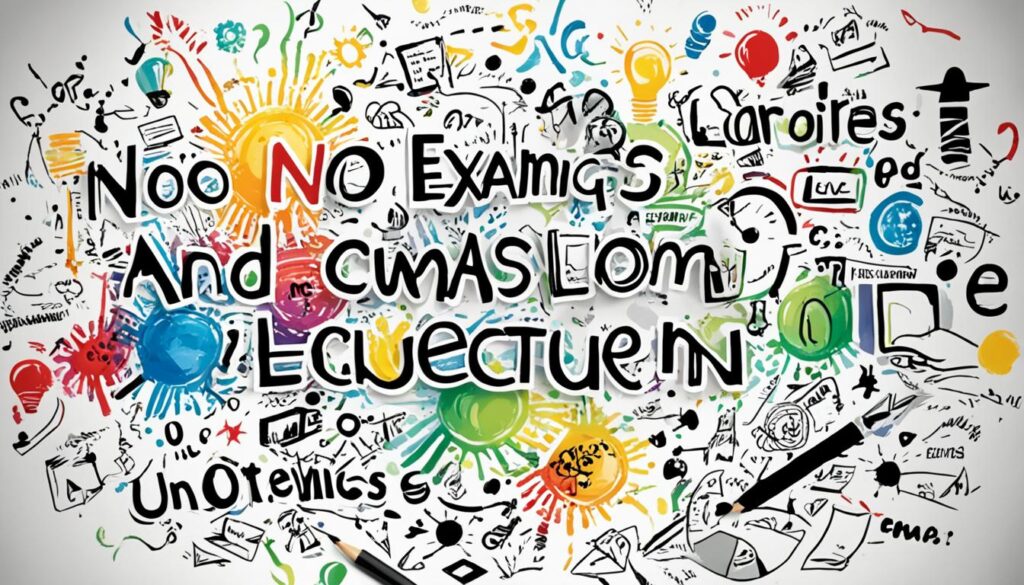 No Exams and No Live Lectures